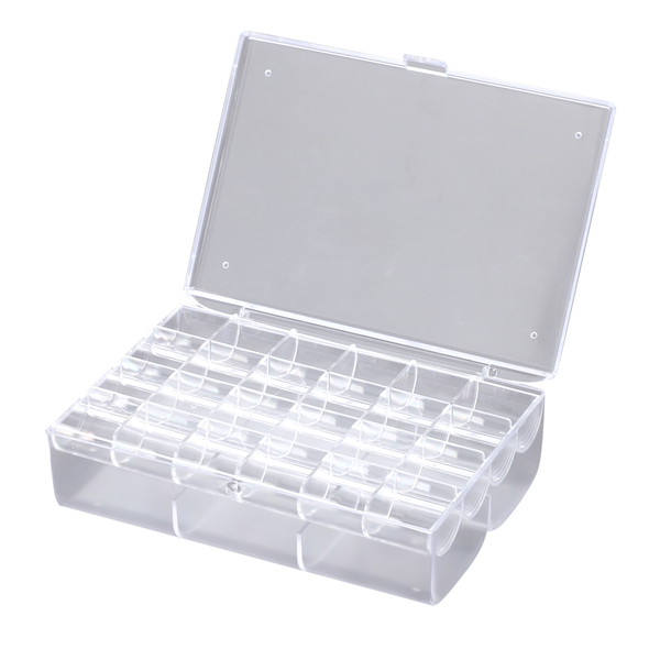Two Layer Smart Organiser with Top Removable Tray (Size 18x13x5Cm) - White