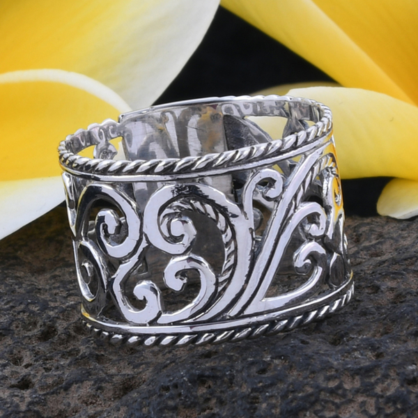 Royal Bali Collection Sterling Silver Hand Made Ring