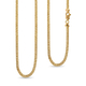 Hatton Garden Close Out Deal- Italian Made 9K Yellow Gold Double Curb Necklace (Size - 20), Gold Wt.