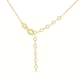9K Yellow Gold  Necklace,  Gold Wt. 1.5 Gms