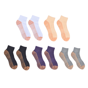Set of 5 - Infused Socks  Black