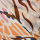 LA MAREY 100% Merino Woollen Stripe Pattern Scarf (Size 175x66x9 Cm) - Orange