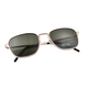 Stylish Sunglasses with Metal Frame - Black