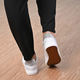 LA MAREY Snakeskin Pattern Women Shoes (Size 3) - White