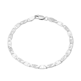 Sterling Silver Bracelet (Size - 7),  Silver Wt. 12 Gms