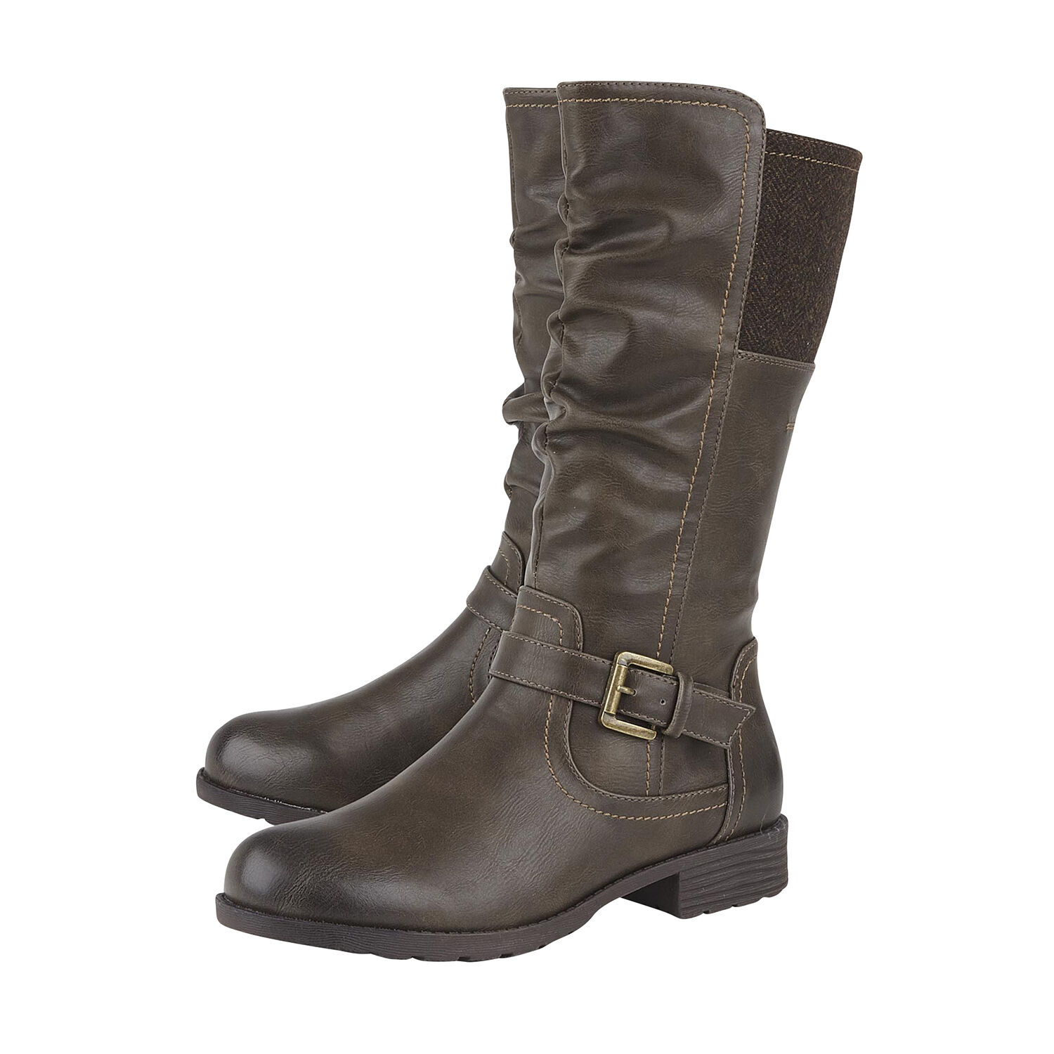 Lotus Adriana Mid-Calf Ladies Boots - Brown