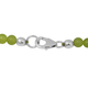 Hebei Peridot and Quartzite Necklace (Size - 20) in Sterling Silver