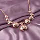 RACHEL GALLEY Orbit Collection - Tanzanite Necklace (Size 20) in Rose Gold Overlay Sterling Silver 2