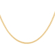 Close Out Deal - Italian Made 9K Yellow Gold Curb Chain (Size - 24) with Lobster Clasp, Gold Wt. 8.4