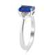 RHAPSODY 950 Platinum AAAA Tanzanite and Diamond (VS/E-F) Ring 1.79 Ct.