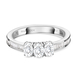 RHAPSODY 950 Platinum IGI Cerfitied Diamond (VS/E-F) Ring 1.00 Ct.