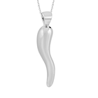 NY Close Out Deal - Sterling Silver Pendant with Chain (Size 18)