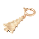 Christmas Theme Multi Purpose Christams Tree Enamelled Charm in Yellow Gold Tone