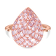 9K Rose Gold Natural Pink Diamond Ring 0.55 Ct.