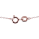 NY Close Out Deal - Rose Gold Overlay Sterling Silver Pendant with Chain (Size 18)
