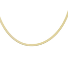 9K Yellow Gold Herringbone Necklace (Size - 20) With Lobster Clasp, Gold Wt. 3.80 Gms
