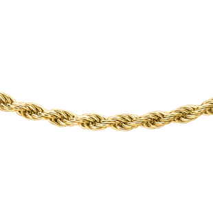9K Yellow Gold Rope Chain (Size 24), Gold Wt. 5.00 Gms