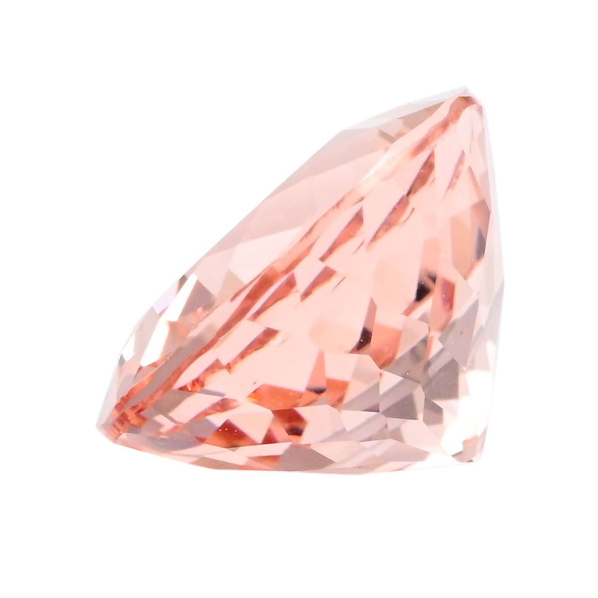 AGI Certified 4.5 Carat Morganite 12x10 Loose Gemstone in Oval Cut