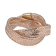 Italian Made- 9K Yellow Gold Stretchable Ring (Size Large) (Size Q to U)