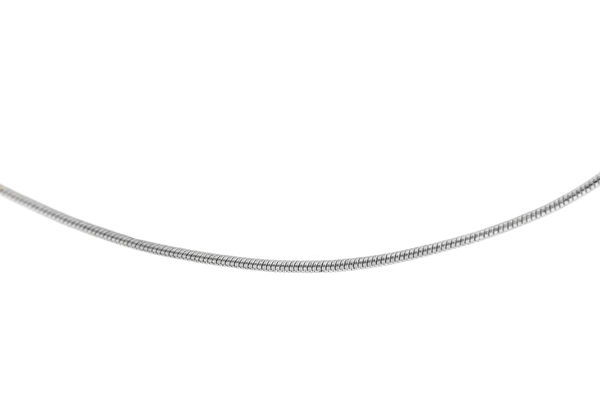 Close Out Deal  18K White Gold Snake Chain (Size 20)