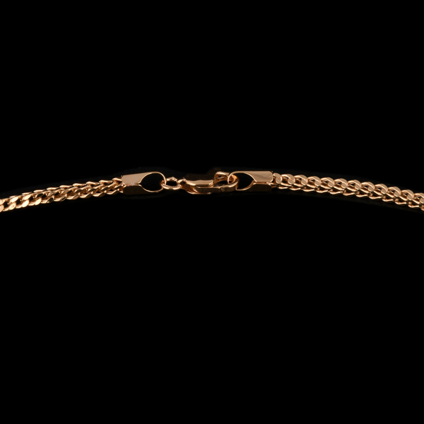 Hatton Garden Close Out Deal - Italian Made- 9K Yellow Gold Franco Necklace (Size - 20) with Lobster Clasp, Gold Wt. 4.23 Gms