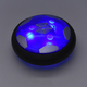 Colour Changing LED Light Hover Ball (Size 18x18 Cm) - Black, Blue & Silver