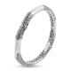 Sterling Silver Bangle (Size 7.5), Silver Wt 25.40 Gms