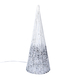 Set of 3 - Decorative Christmas Tree Adorned with LED String Light (Size 13x30cm, 14.5x40cm & 15x60cm) Powered by 3xAA Battery (not included)