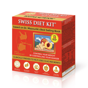 SWISS DIET KIT - Peach Flavour Dietary Candies Refill Pack (250g) - 84 Pieces