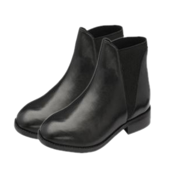 Ravel Black Sabalo Leather Ankle Boots