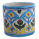 Ceramic Floral Pattern Cookies Jar