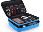 3 Layer Electronic Organiser with Shockproof Pocket - Light Blue