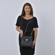 Queens Platinum Jubilee Edition Top Handle Bag (Size 26x24x10 Cm) - Black