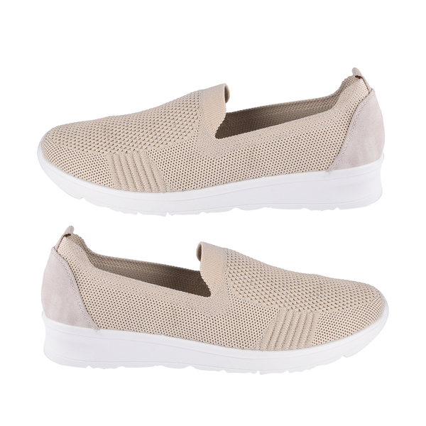 LA MAREY Slip On Shoes (Size 8) - Khaki