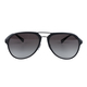 Prada Sunglasses Unisex Black Metal Aviator