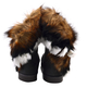 Women Faux Fur Lined Winter Warm Snow Ankle Boots Grey
