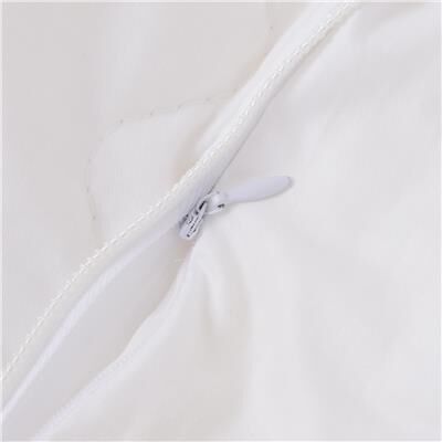 Premium Quality 100% Mulberry Silk Filled Cotton Duvet in Double Size (200x200 cm) - White