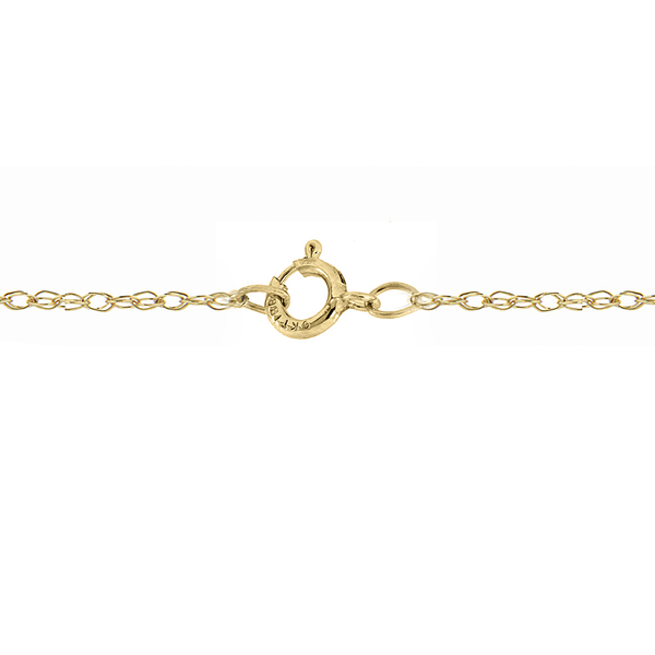 Hatton Garden Close Out Deal - 9K Yellow Gold Prince of Wales Chain (Size 18) With Spring Ring Clasp