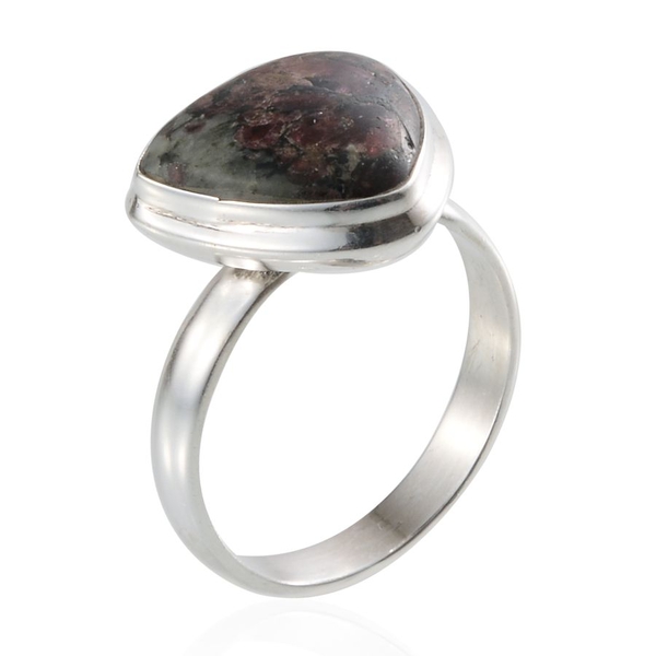 Eudialyte (Trl) Solitaire Ring in Sterling Silver 7.000 Ct.