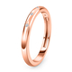Diamond Stackable Band Ring in Rose Gold Overlay Sterling Silver, 0.050 Ct.