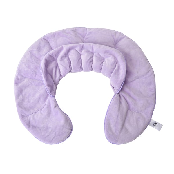 Lavender Weighted Shoulder Wrap Ergonomic design to soothe neck and shoulders Perfect way to get rid of muscle fatigue and everyday stress and discomfort caused by bad night sleep Filled 