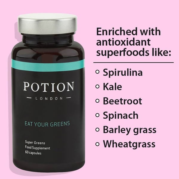 Potion London: Eat Your Greens - 60 Capsules