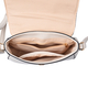 LOCK SOUL Weave Pattern Crossbody Bag with Shoulder Strap (Size 20x16x7Cm) - Beige
