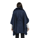 TAMSY Faux Fur Kimono (Size - One Size, 110x80 Cm) - Navy