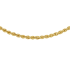 Hatton Garden Close Out 9K Yellow Gold Rope Necklace (Size 18), Gold wt 2.00 Gms.