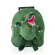 Plush Convertable Dinosaur Backpack with Trolley and Detachable Cuddly Toy (12 Inches) - Dinosaur