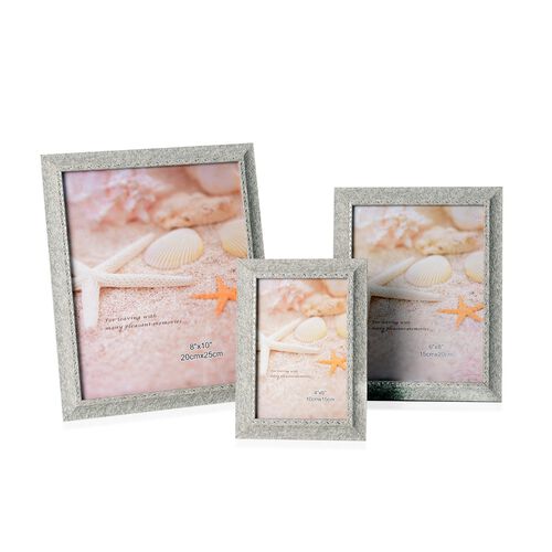 Set of 3 Different Size Photo Frame Size 4x6, 6x8 and 8x10 ...