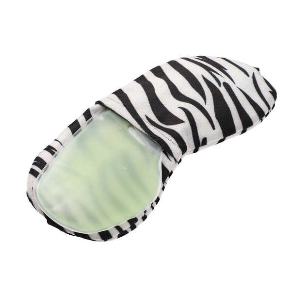 Zebra Design Eye Mask With Aloe Vera Gel Pack & Aloe Vera Spray Hydrating Water 100 ML