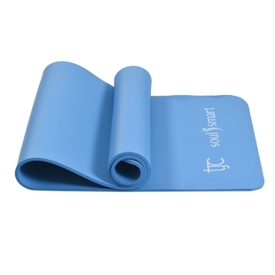 NBR Yoga Mat with Strap (188x61x1.27 Cm) - Atrovirens
