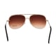 Aviator Sunglasses with Poly Carbonate Lens - Silver